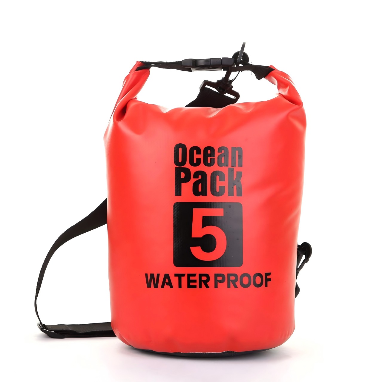5L Roll-Top Waterproof Dry Bag with Adjustable Straps