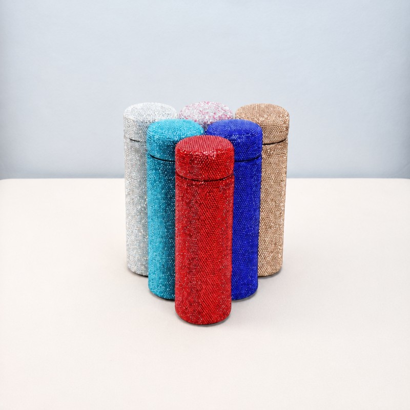 Bling Rhinestone Stainless Steel Vacuum Bottle