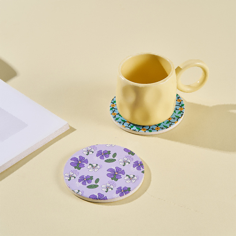 Custom Absorbent Ceramic Coaster