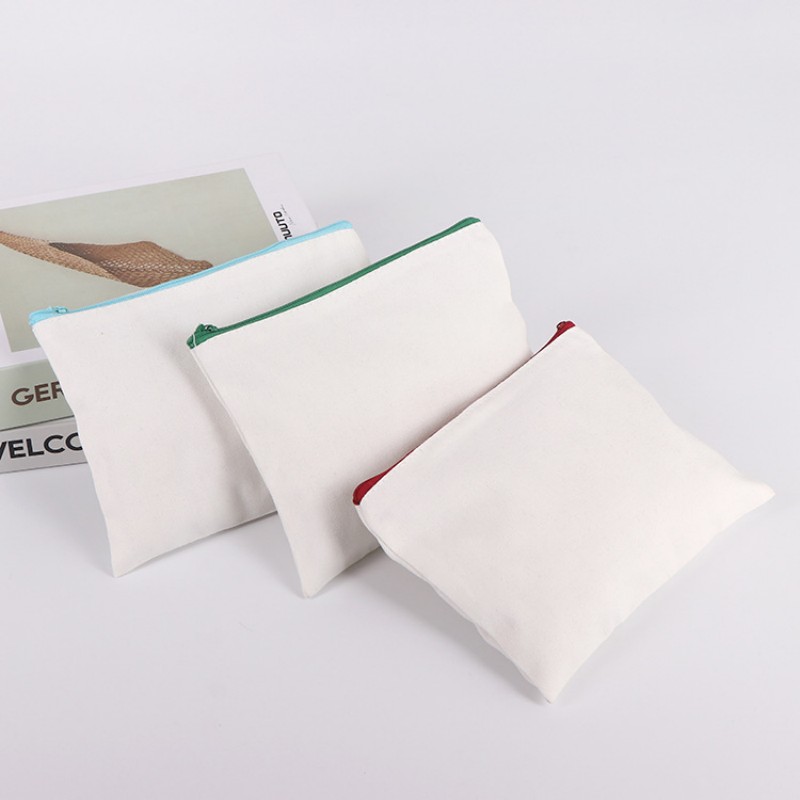 Custom Canvas Zipper Pouch