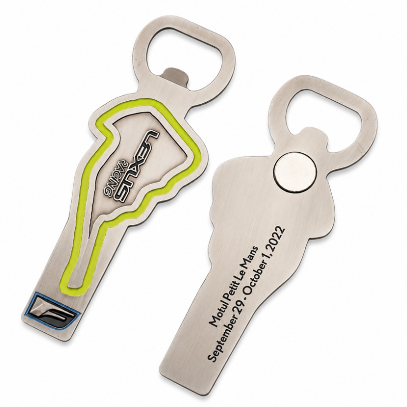 Custom Metal Bottle Opener Fridge Magnets