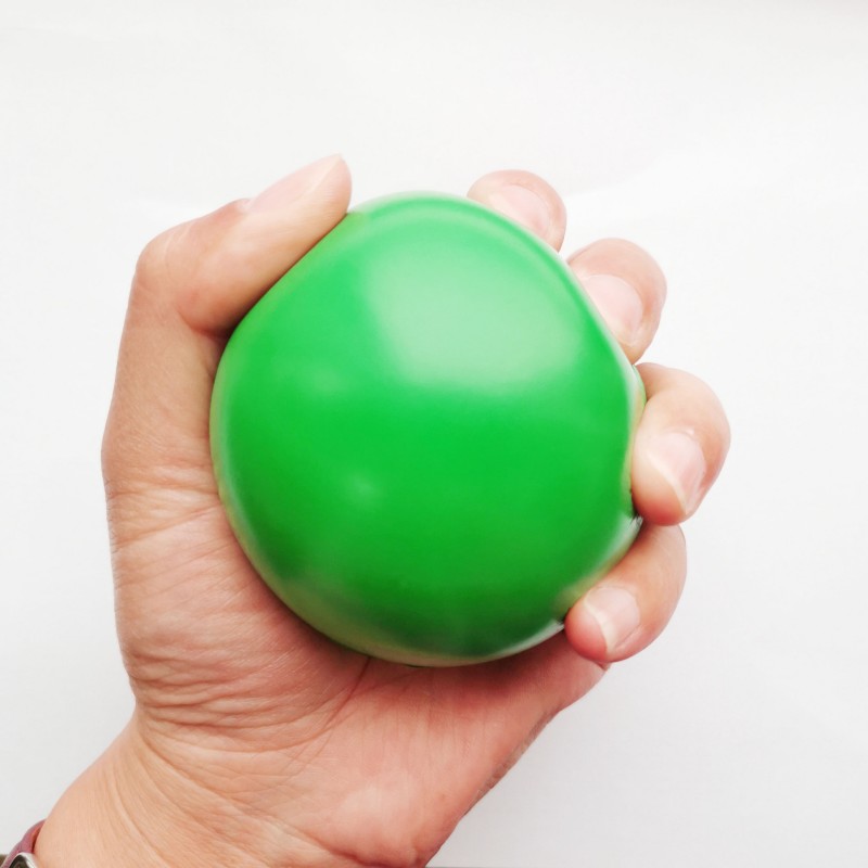 Custom PU Foam Stress Hand Grip Ball
