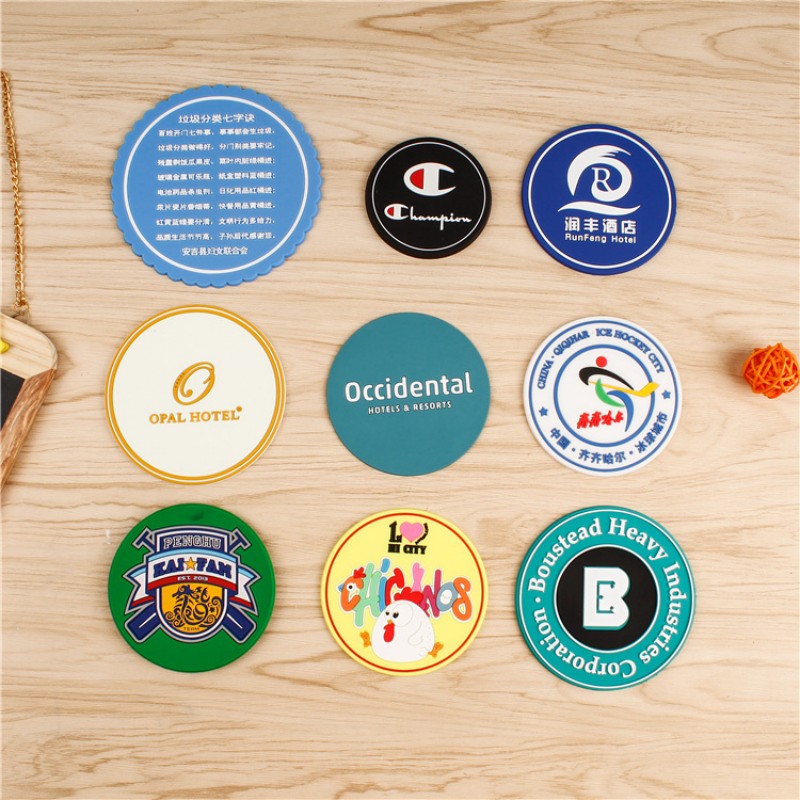 Custom PVC Soft Rubber Coaster