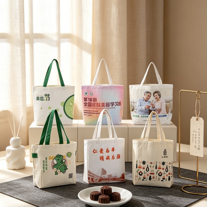 Customizable Canvas Tote Bags