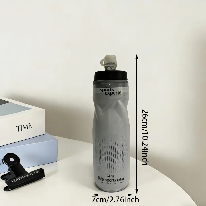 Double-layer Plastic Sports Water Bottles