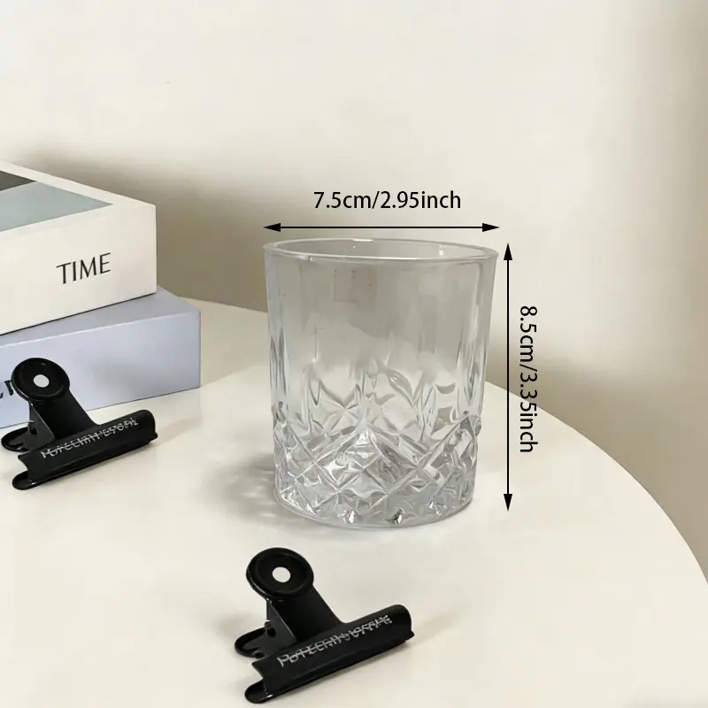 Glass Crystal Whiskey Tumblers