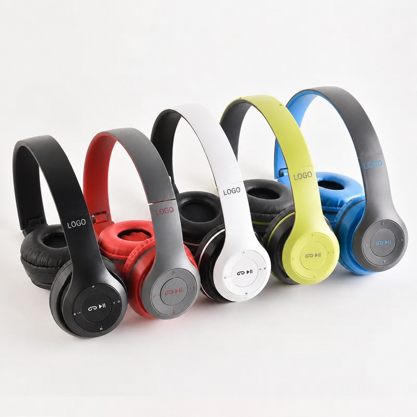 P47 Wireless Bluetooth Over‑Ear Headphones