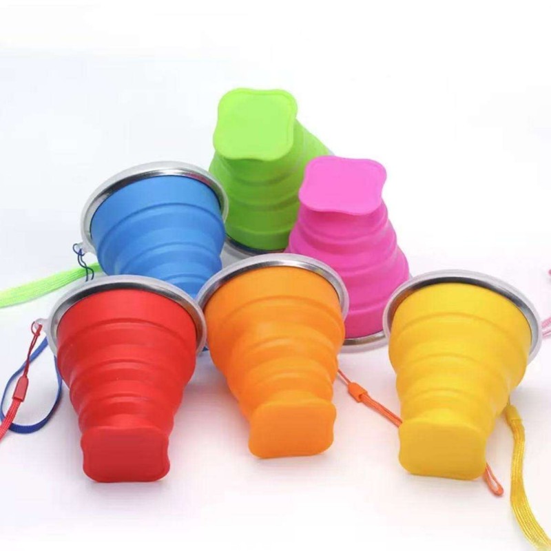 Portable Collapsible Silicone Travel Cup