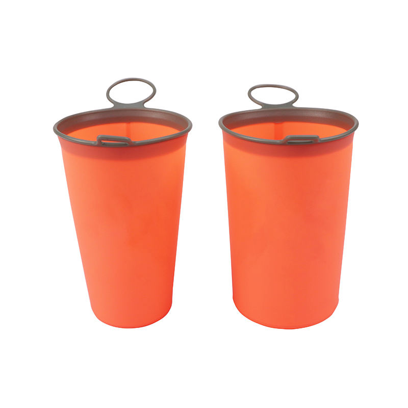 Reusable Portable Silicone Fold‑able Water Cup