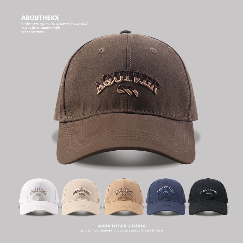 Unisex 3D Embroidered Adjustable Cotton Baseball Cap