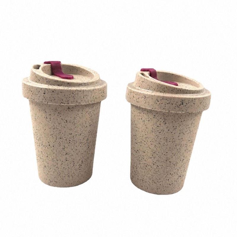 12oz Sustainable Coffee Ground Reusable Travel Cup